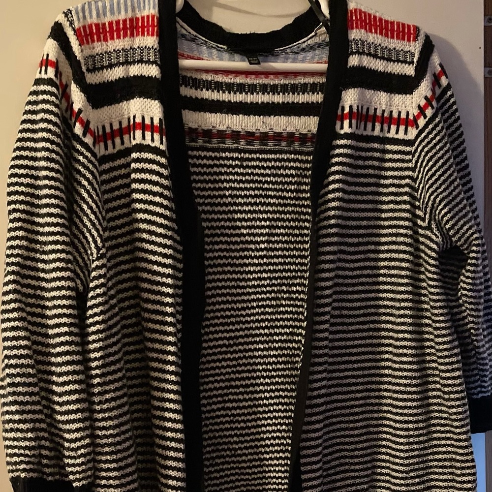 Lane Bryant Women’s Plus size Striped Cardigan size 22/24